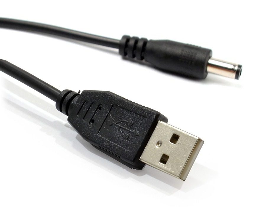 USB to DC Power Cable - 3.5mm Plug (DC 5v) (Photo )