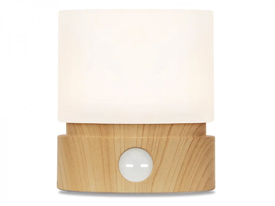 Good Quality Rechargeable Night Light Dimmable Beech Wood LED