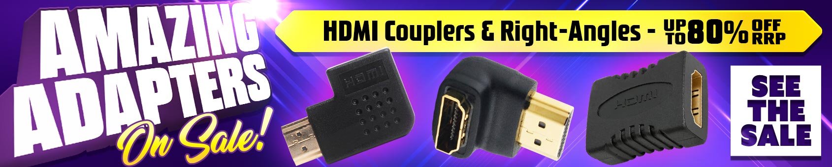 Our BIGGEST SALE EVER on Analogue HDMI Adapters during April!!!