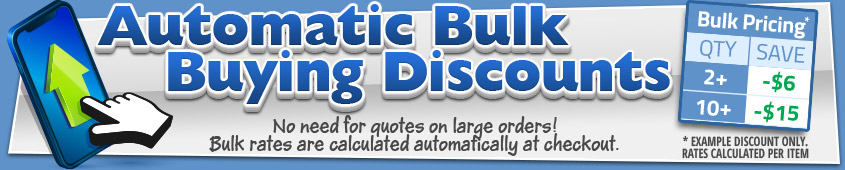 Bulk-Price Discounts are here for ALL PRODUCTS!