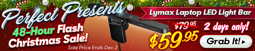 This Lymax Laptop LED Light Bar makes for the Perfect Present this Xmas!