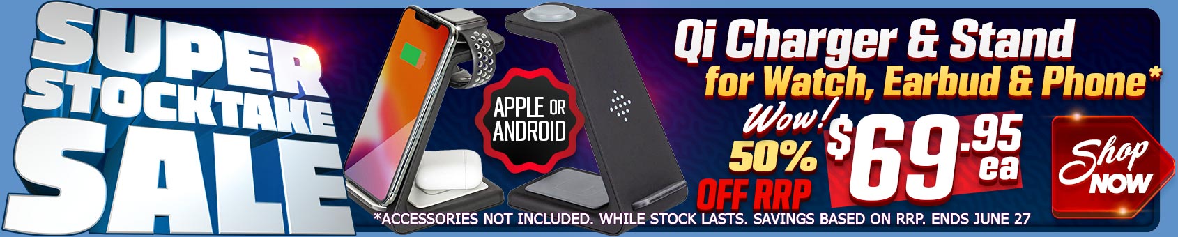 It's our BIGGEST SALE OF THE YEAR with MASSIVE SAVINGS on GREAT CABLES & ACCESSORIES during June!!!
