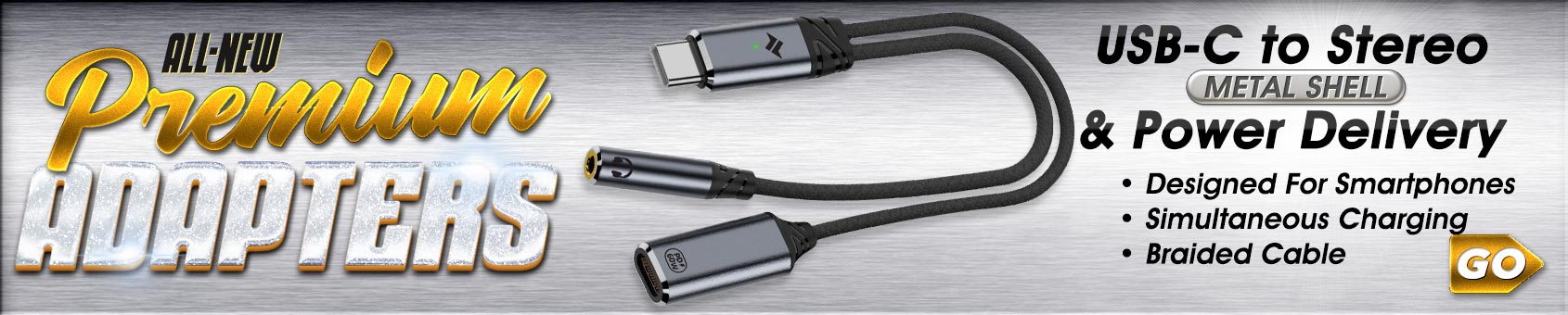 Introducing the new AVENCORE USB-C to Headphones+Charging Adapter!!!