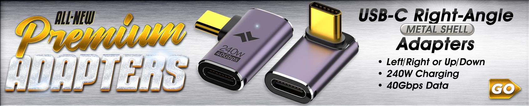 Introducing our NEW RANGE of Premium AVENCORE USB-C Right-Angle Adapters!!!