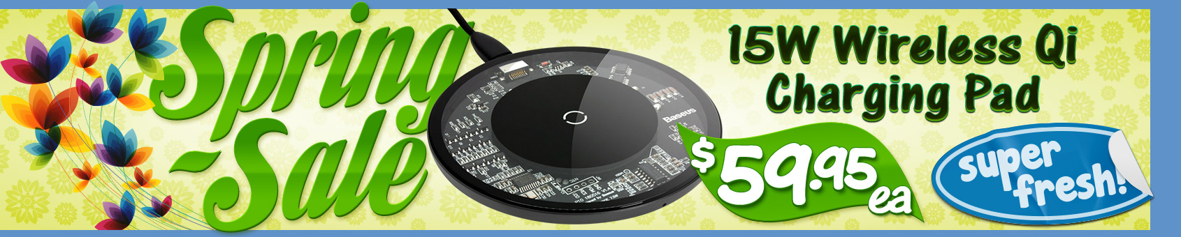 Charge your phone overnight Wirelessly with this game-changing QI Charger!!